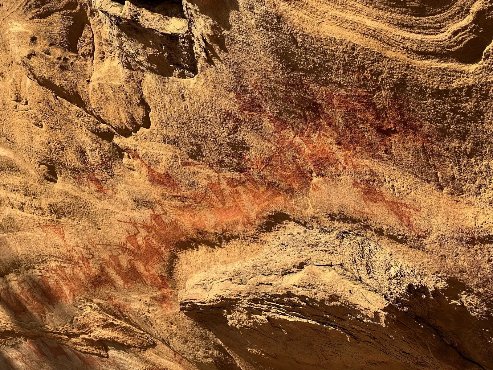 sandstone, up close